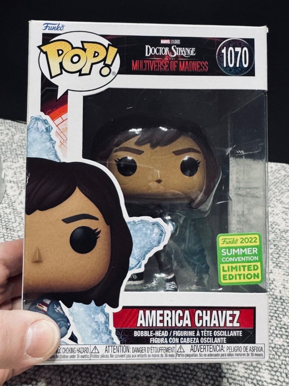 Funko Pop! Doctor Strange In The Multiverse of Madness, America Chavez #1070